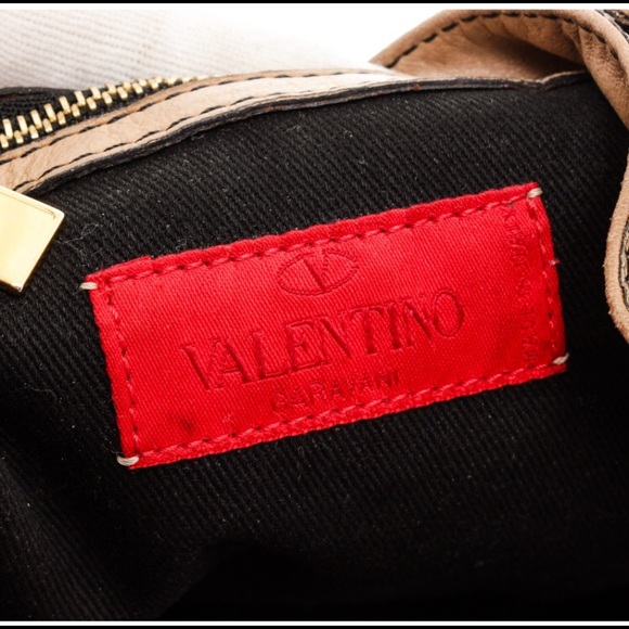 Valentino Brown Python Leather Nuage Bow Tote Bag - Picture 7 of 7